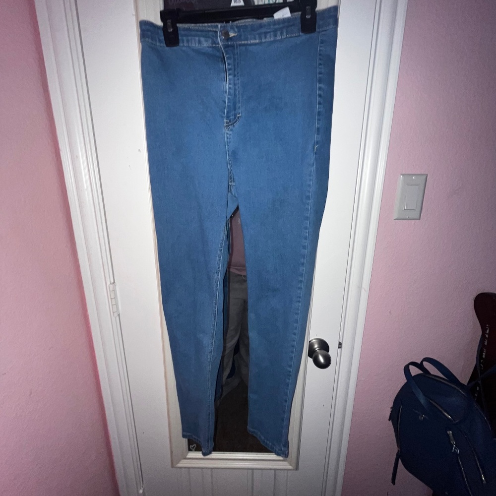 Blue jagging